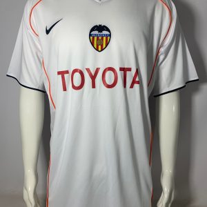 Valencia CF 2004/05 Home Retro Men Jersey - White