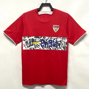 VfB Stuttgart 2006/07 Away Retro Men Jersey - Red