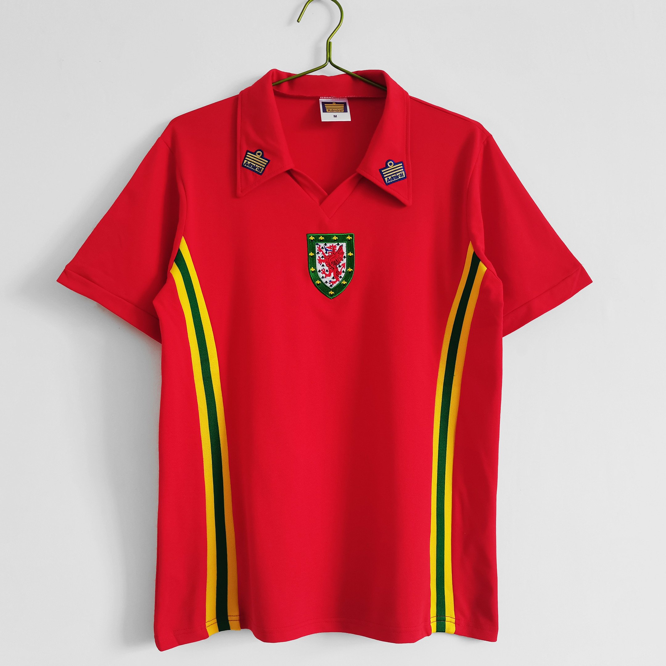 Wales 1976/79 Home Retro Men Jersey - Red