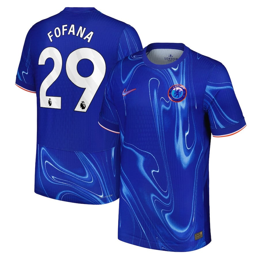Wesley Fofana 29 Chelsea 2024/25 Home Men Jersey - Blue