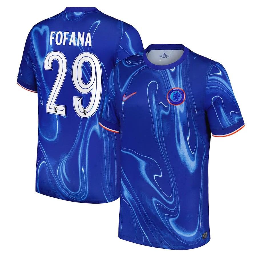 Wesley Fofana 29 Chelsea Cup 2024/25 Home Men Jersey - Blue