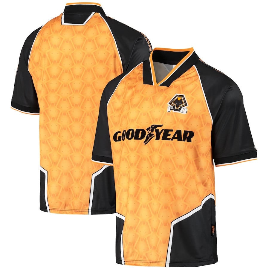 Wolverhampton Wanderers 1996 Retro Jersey - Men, Yellow
