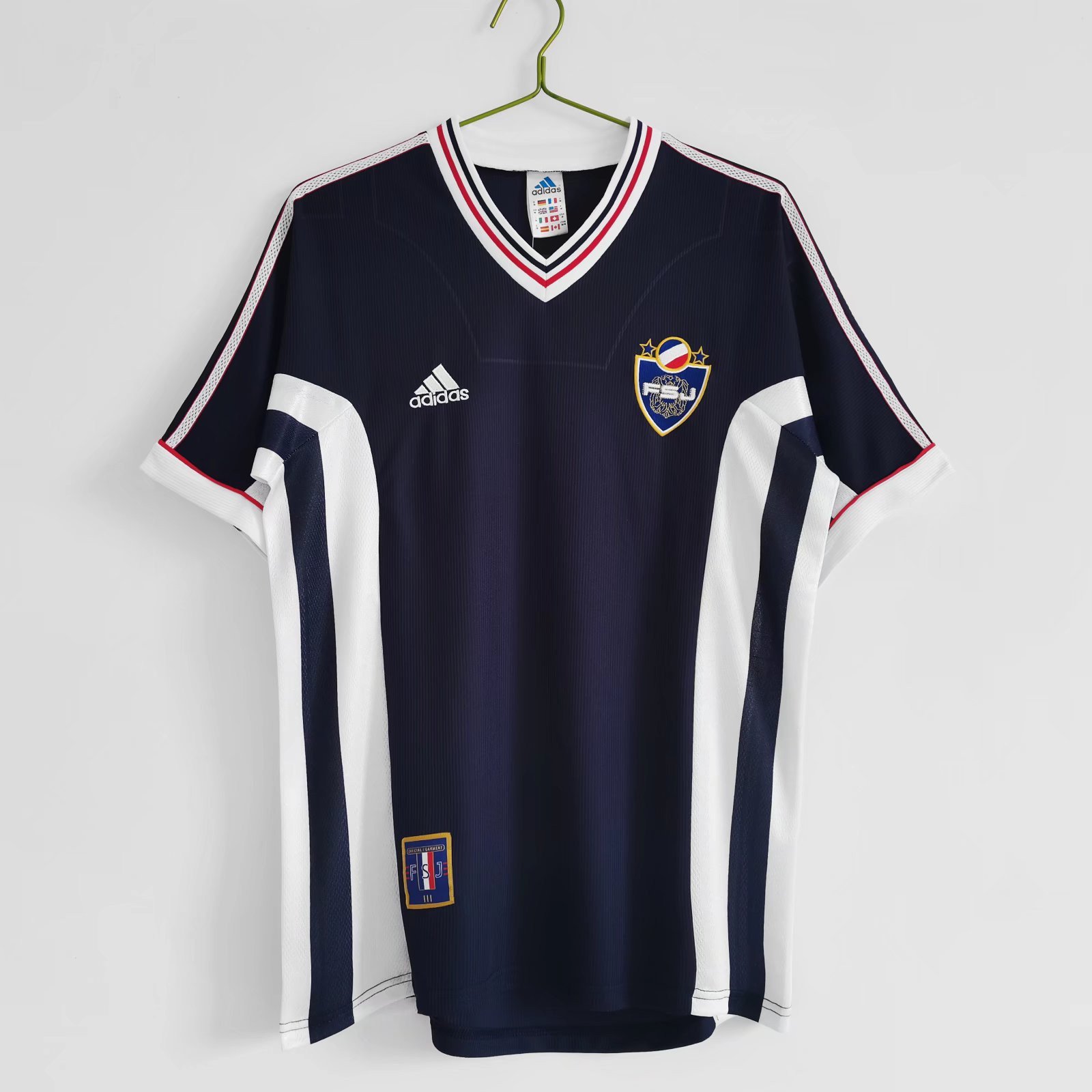Yugoslavia 1998 Home Retro Men Jersey - Navy