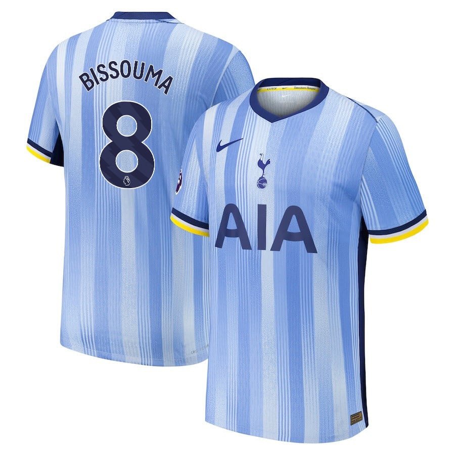 Yves Bissouma 8 Tottenham Hotspur 2024/25 Away Men Jersey - Blue